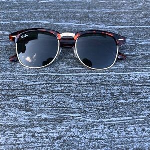 Clubmasters Leopard/G15 Sunglasses